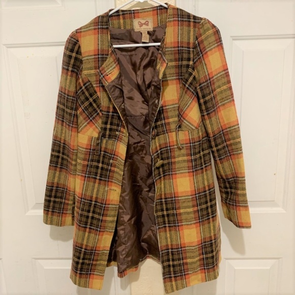 Forever 21 Jackets & Blazers - Plaid Forever Twenty One Jacket